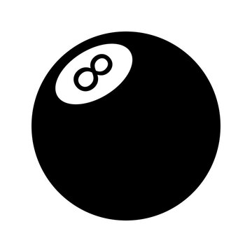 recommend clip art: Pool 8 ball outlined icon vector collection.
                    