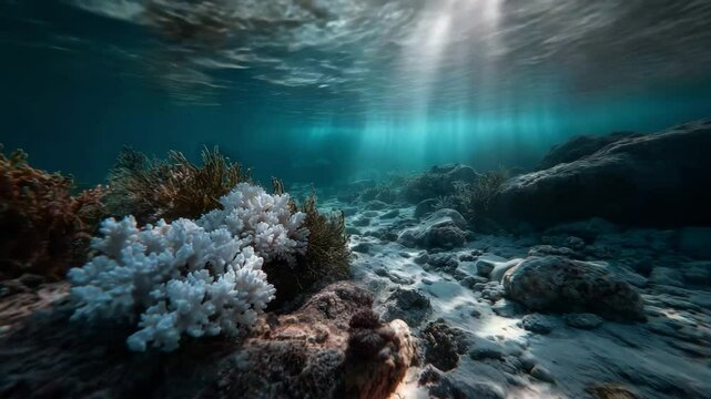 Tourist sunscreen causes coral to bleach and die