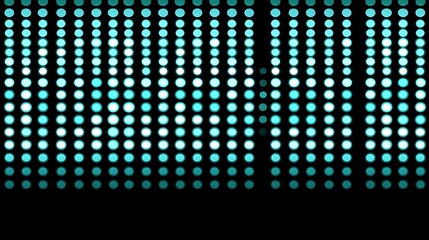Obraz premium Abstract light display of circles