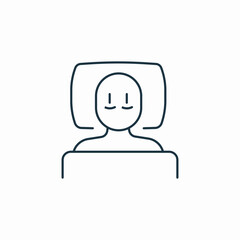 insomnia sleepnessless icon sign vector