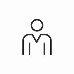 man male icon sign vector