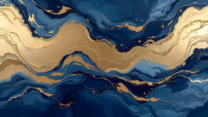 Blue Gold Marble Swirl: Luxurious Abstract Liquid Texture.
Opulent Gold Veins: Abstract Blue Marble Design.
Elegant Blue Art: Gold Veined Liquid Texture.
