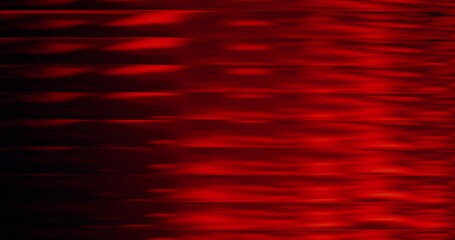 Abstract background. Red ripples on black horizontal stripes