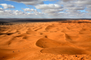Dunes in Erg Chebbi, Merzouga, Morocco