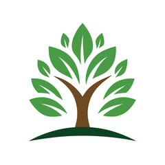 vector illustration of a tree