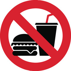 No eating and no drinks allowed
