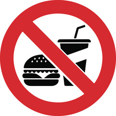 No eating and no drinks allowed