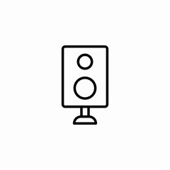 audio speaker icon sign vector