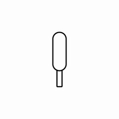 icecream stick icon sign vector