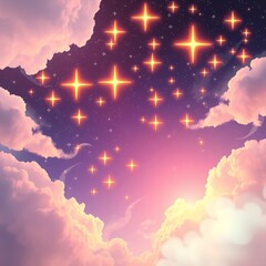clouds in the sky