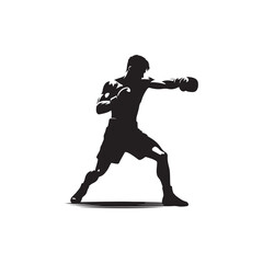 Boxing Player Vector (4).eps