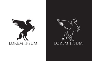 Pegasus Logo Variations