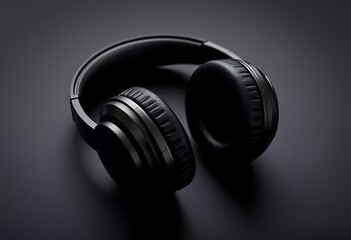 Black Wireless Over-Ear Headphones