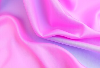 Elegant Pink Silk Fabric