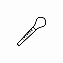lab pipette icon sign vector