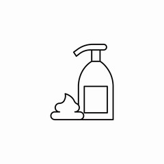 lotion cream icon sign vector