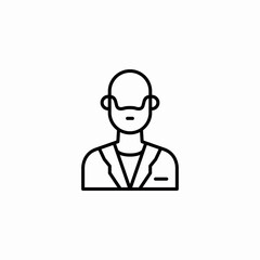 man doctor icon sign vector