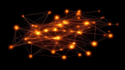 Obraz premium Abstract network graphic (87)