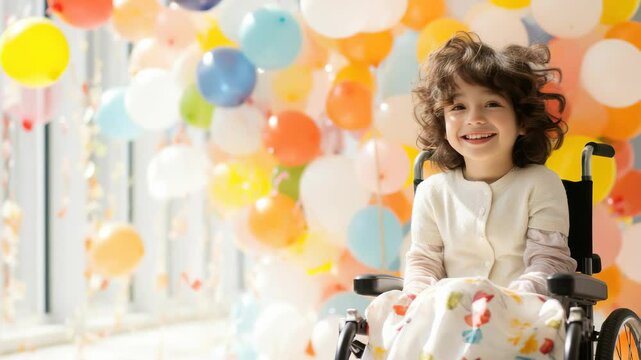 Healing journey child: neuropathy burden, vascular consequence, brain malformation, degenerative reaction, movement limitation, inherited error, congenital motor issue, wheelchair necessity