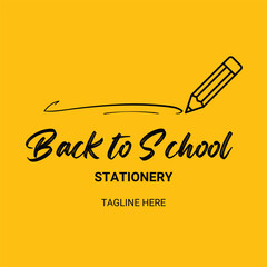 Back to School Stationery logo © Harmanpreet