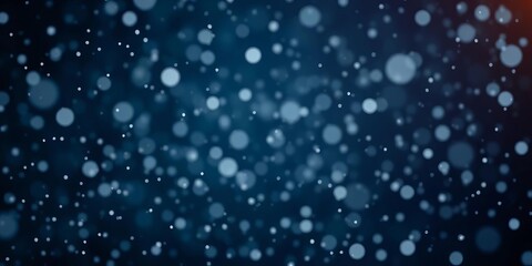 Mesmerizing snowfall, dark background, swirling flakes, ethereal bokeh, magical winter, photography, serene