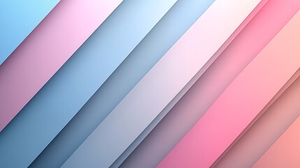 Obraz premium Abstract pastel-colored waves create a soothing and modern design