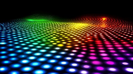 Colorful abstract dot pattern