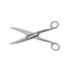 Nail Scissors isolated on transparent background
