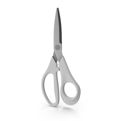 Scissors isolated on transparent background