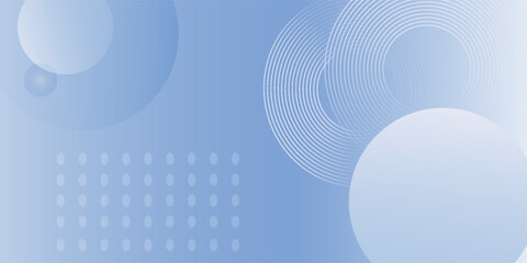 Abstract blue modern background with circle elements. Digital technology concept. vector illustration