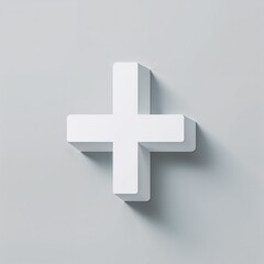 Obraz premium A plus mark icon represents addition, increase, positive action, expansion, or creating something new in interfaces.