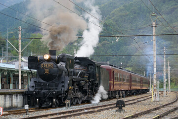 秩父鉄道のC58蒸気機関車