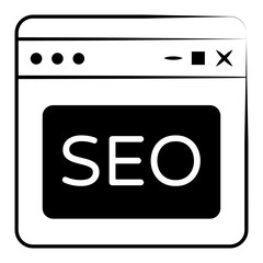 Web And SEO Glyph icons