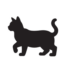 cat silhouette vector