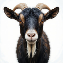 Fototapeta premium Goat isolated on a white background