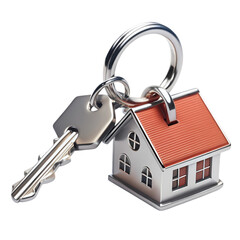 A Miniature House Keyring Symbol of Homeownership and New Beginnings