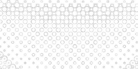 Monochrome printing abstract halftone trendy defect overlay creative design texture, seamless white and grey grunge halftone pattern dot background texture overlay distress stroke pattern design.