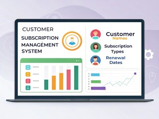 tablet computer with graph