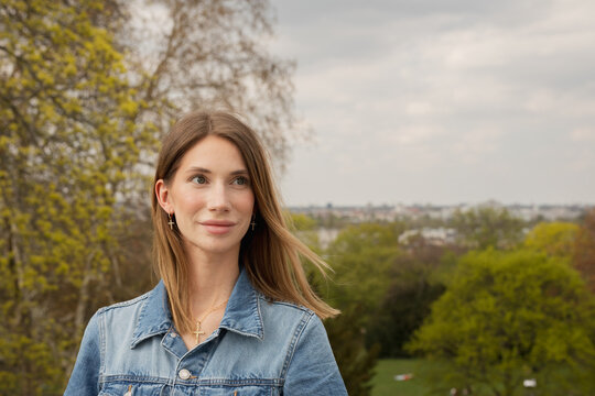 portrait of a young woman