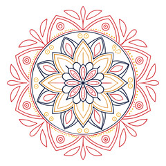mandala, mandala design, mandala design idea, mandala design vector, mandala sample Isolated flower mandala in vector. Round line pattern. Vintage monochrome element for coloring pages and design