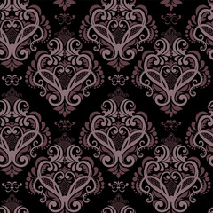 Damask seamless pattern element