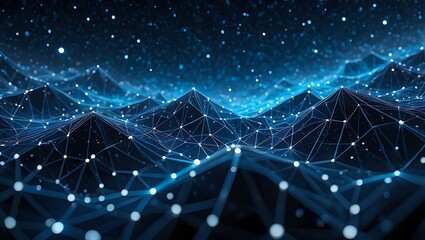 Abstract digital landscape fantasy network surreal backgrounds