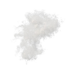 Smoke Swirl Isolated on Transparent Background