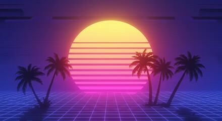 Fototapeta premium sunset on the beach