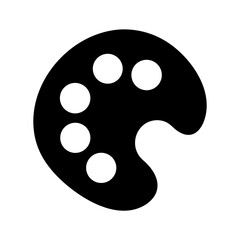 Art palette color palette artist painter painting drawing creative design graphic vector icon symbol