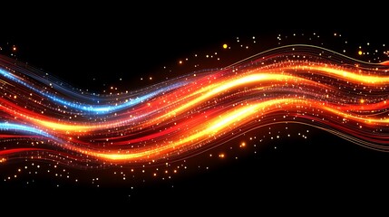 Abstract glowing waves (136)