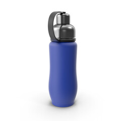 Sports Bottle Isolated on Transparent Background