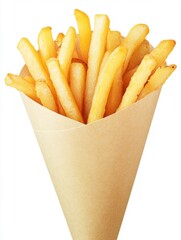 French Fries in Paper Container