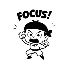 karate kid shouting