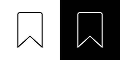 Bookmark icon symbol concept for graphic design, Website, UI. Svg
